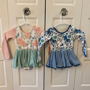 4T leotards (set of 2)